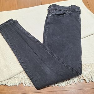 Madewell Black Heather High-Rise Jeans